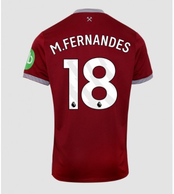 West Ham United Mateus Fernandes #18 Hjemmebanetrøje 2025-26 Kortærmet